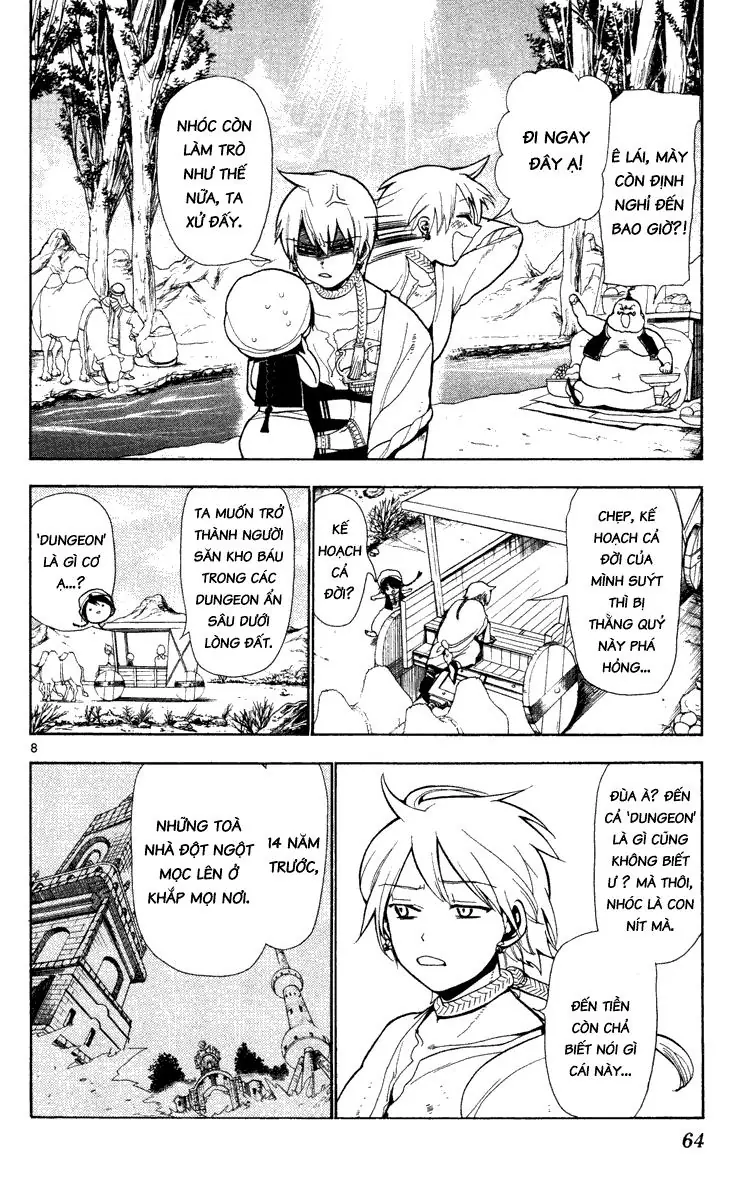 Magi: Bậc Thầy Pháp Thuật Chapter 2 - Trang 8