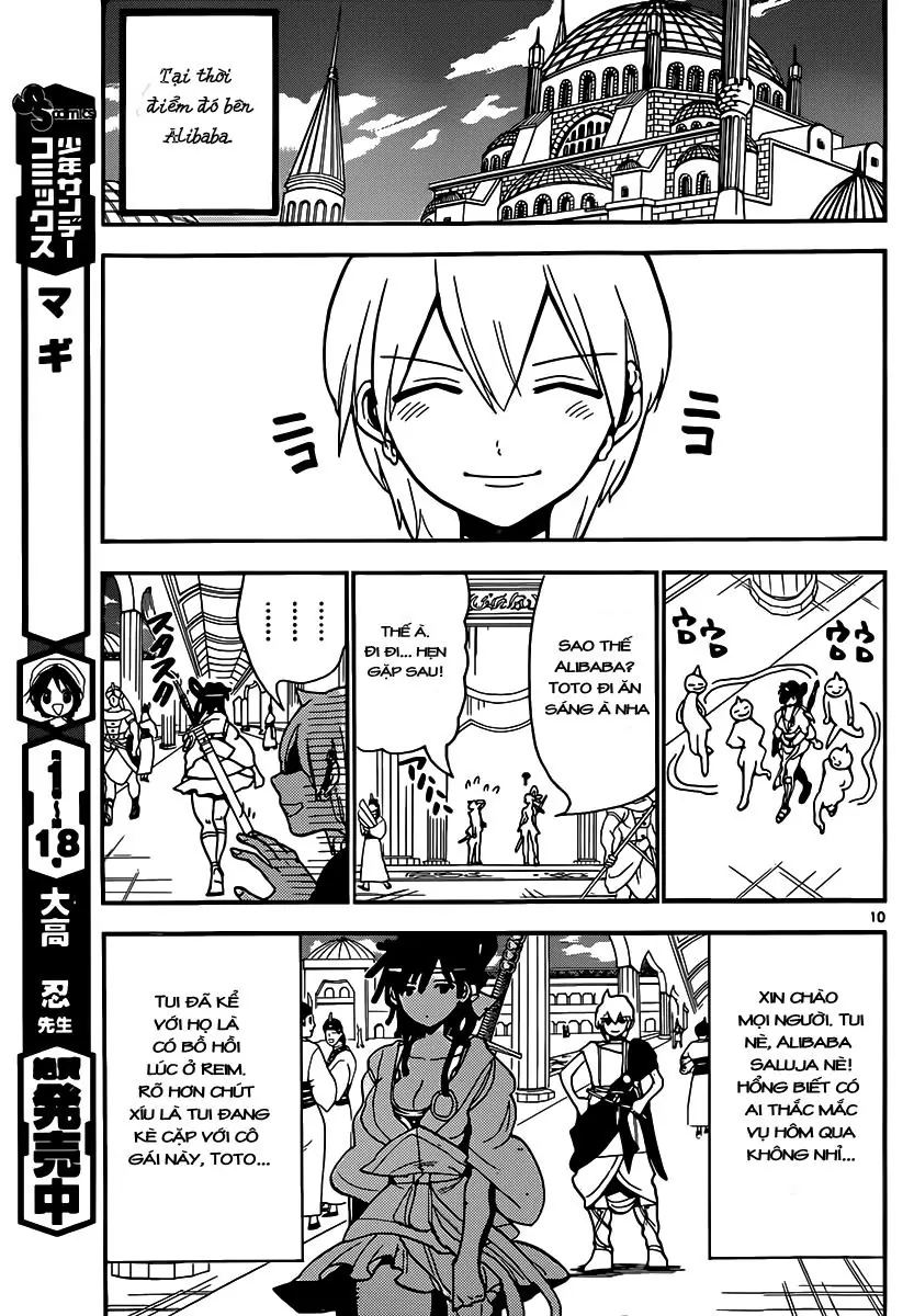 Magi: Bậc Thầy Pháp Thuật Chapter 200 - Trang 11