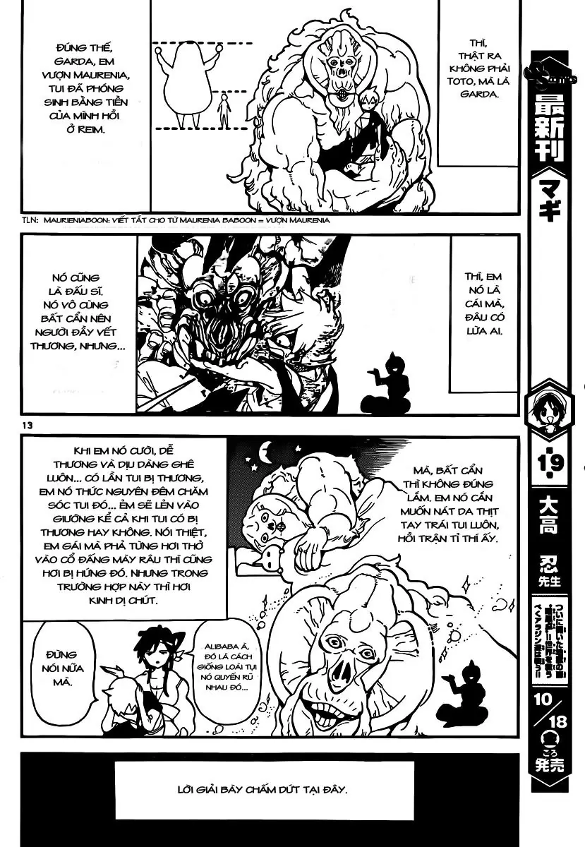 Magi: Bậc Thầy Pháp Thuật Chapter 200 - Trang 14