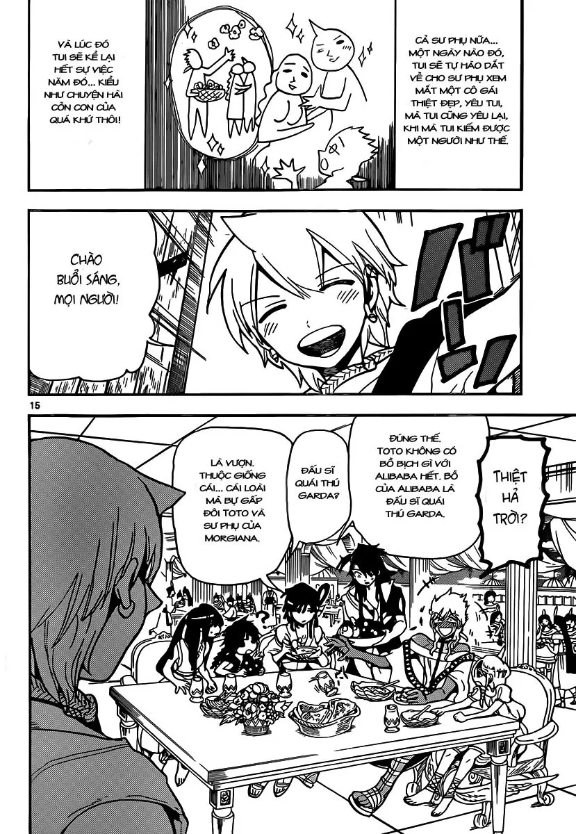 Magi: Bậc Thầy Pháp Thuật Chapter 200 - Trang 16