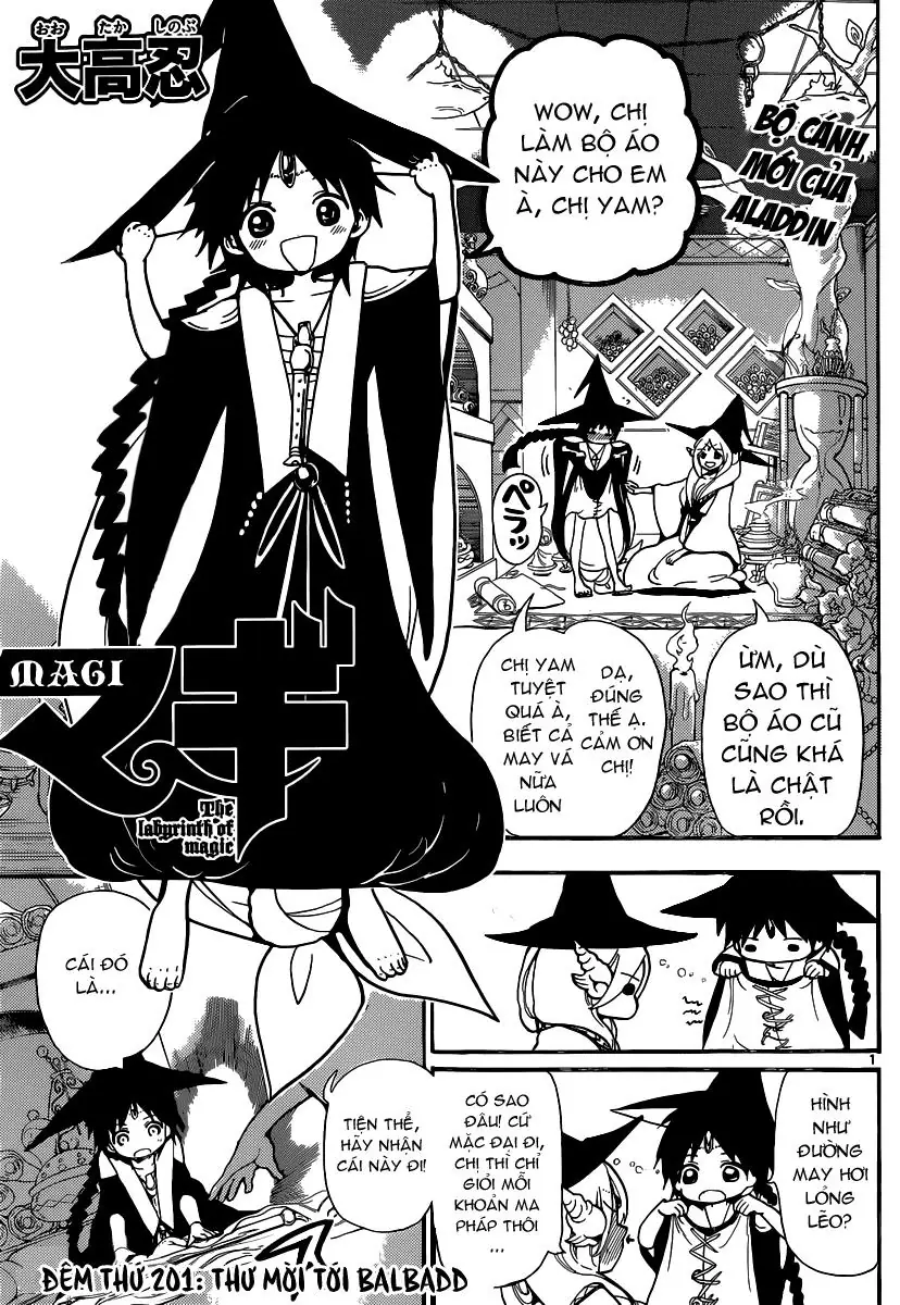 Magi: Bậc Thầy Pháp Thuật Chapter 201 - Trang 4