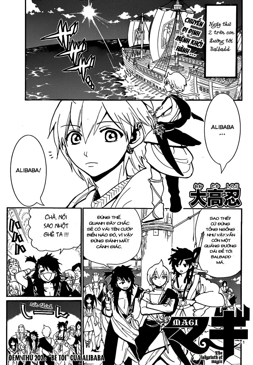 Magi: Bậc Thầy Pháp Thuật Chapter 202 - Trang 4