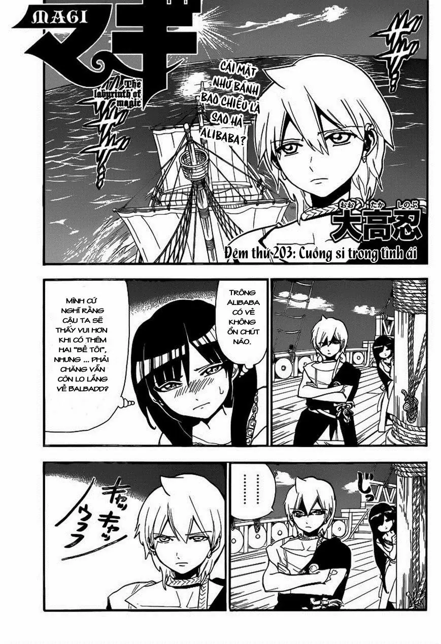 Magi: Bậc Thầy Pháp Thuật Chapter 203 - Trang 4