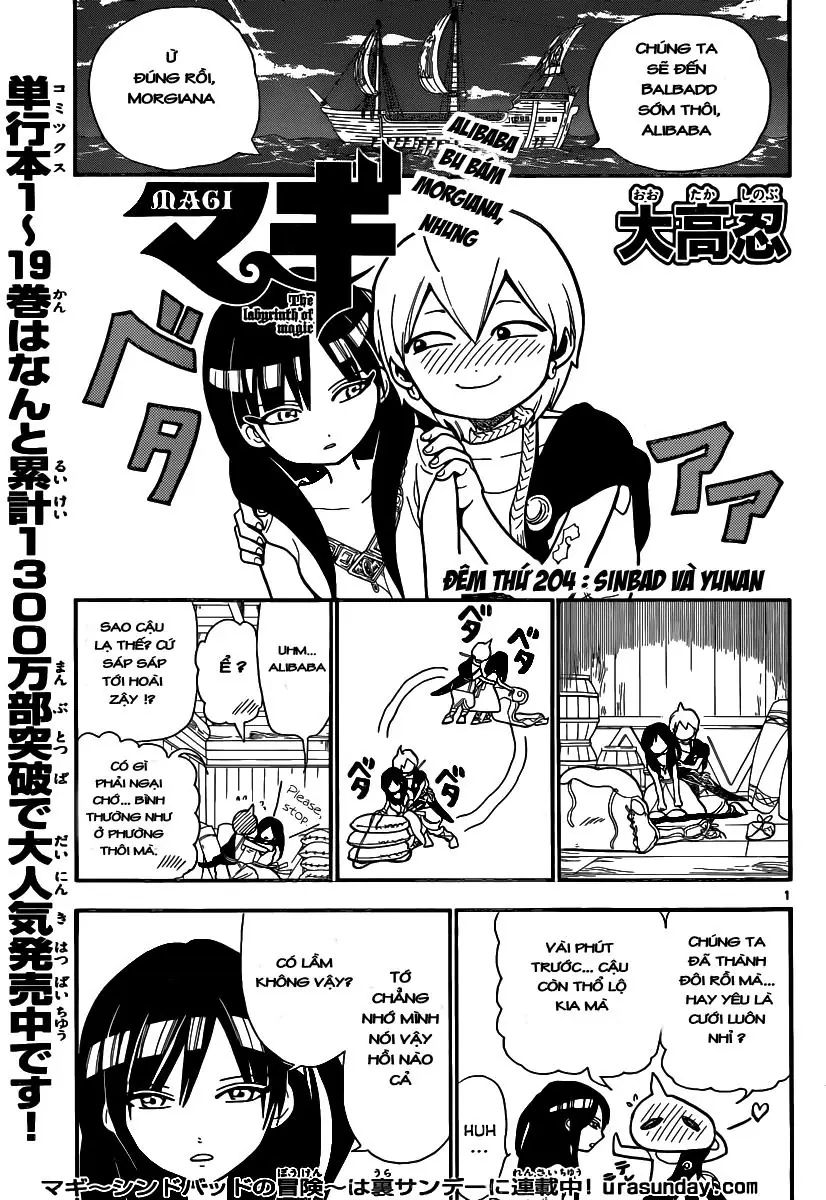 Magi: Bậc Thầy Pháp Thuật Chapter 204 - Trang 4