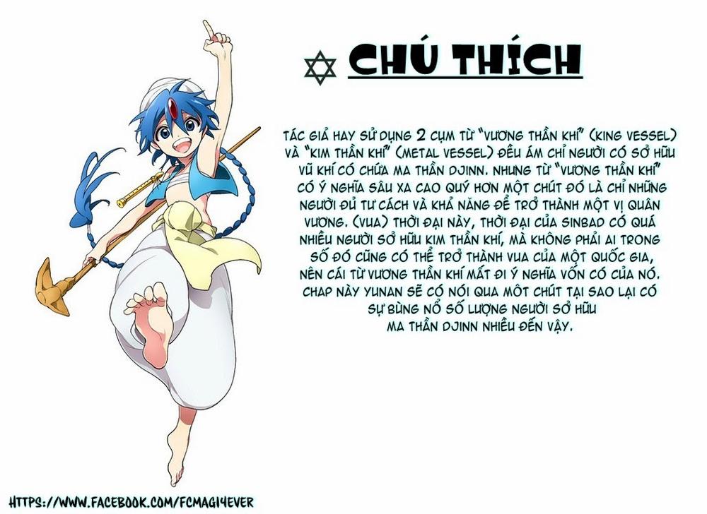Magi: Bậc Thầy Pháp Thuật Chapter 205 - Trang 4