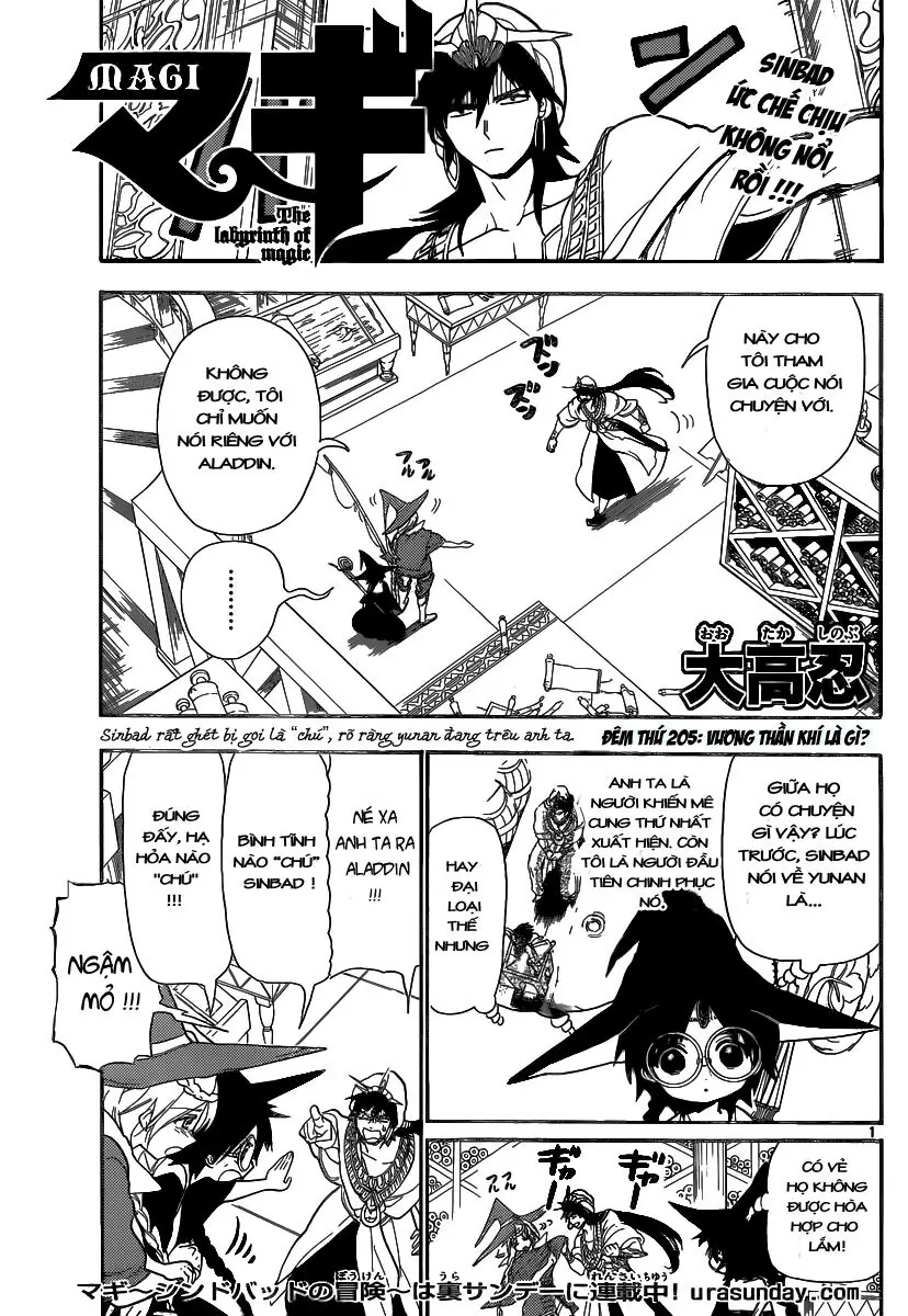 Magi: Bậc Thầy Pháp Thuật Chapter 205 - Trang 5