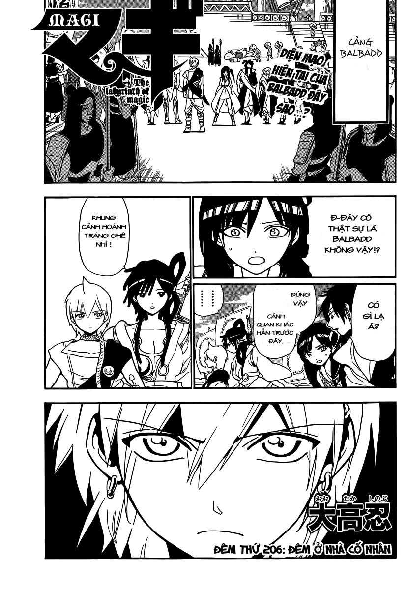 Magi: Bậc Thầy Pháp Thuật Chapter 206 - Trang 4