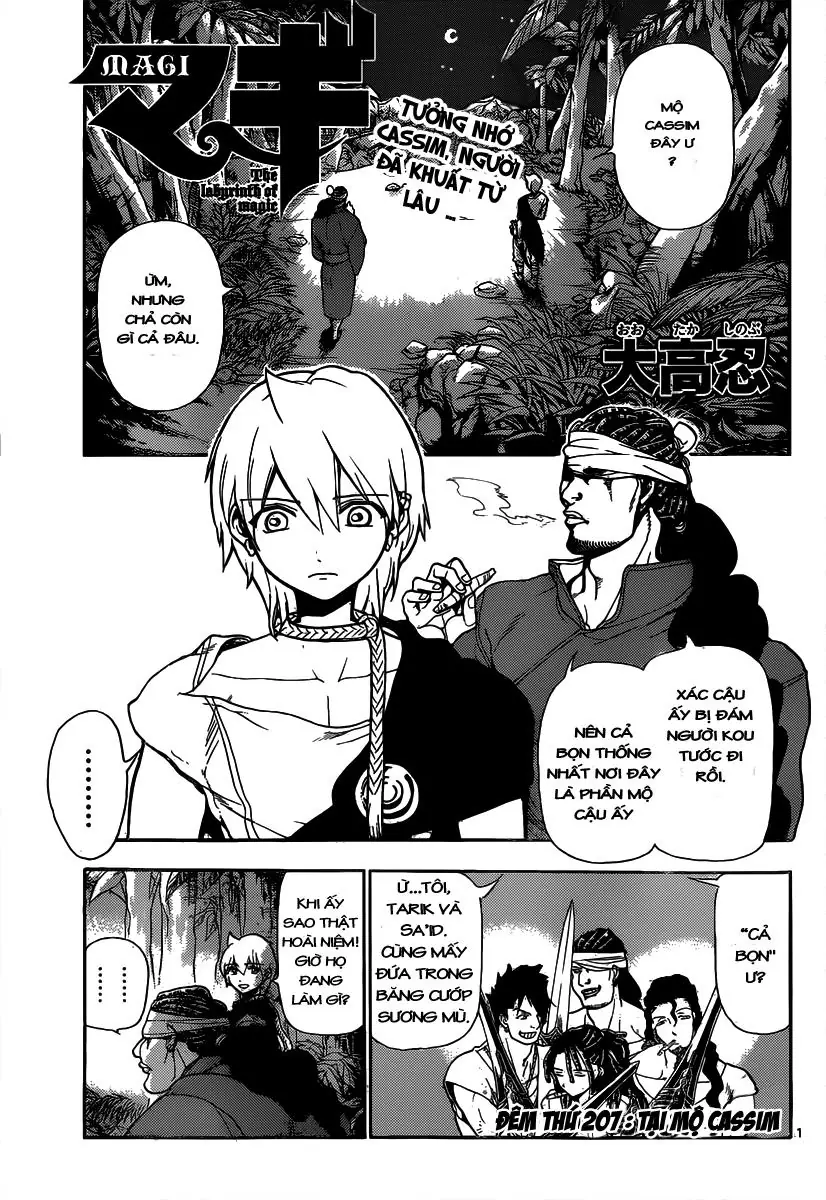 Magi: Bậc Thầy Pháp Thuật Chapter 207 - Trang 3