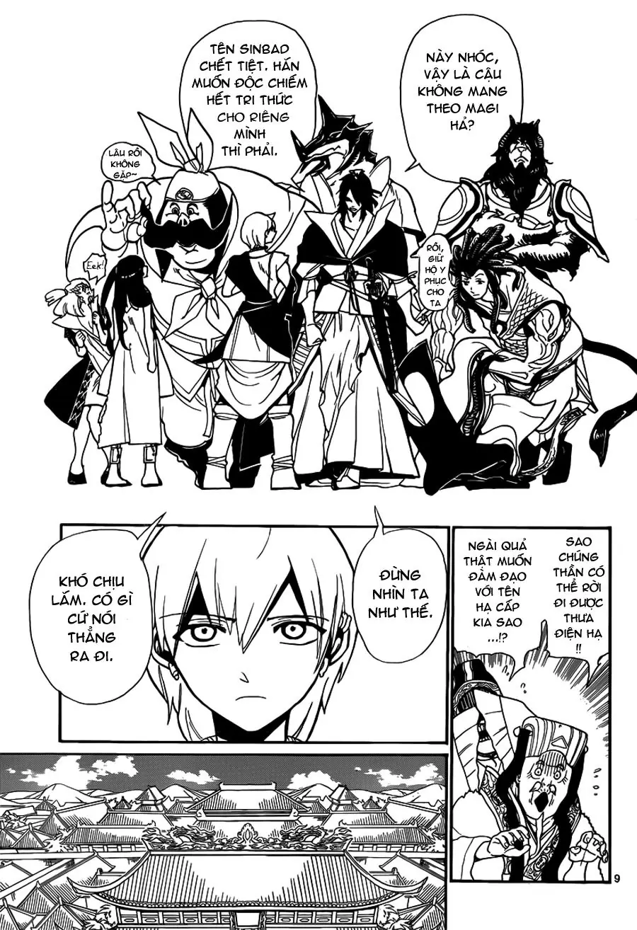 Magi: Bậc Thầy Pháp Thuật Chapter 208 - Trang 10