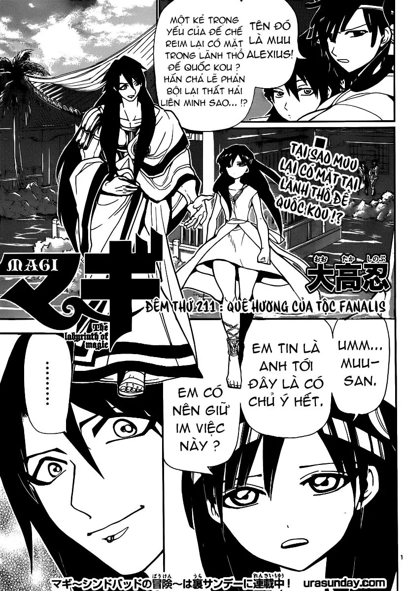 Magi: Bậc Thầy Pháp Thuật Chapter 211 - Trang 4