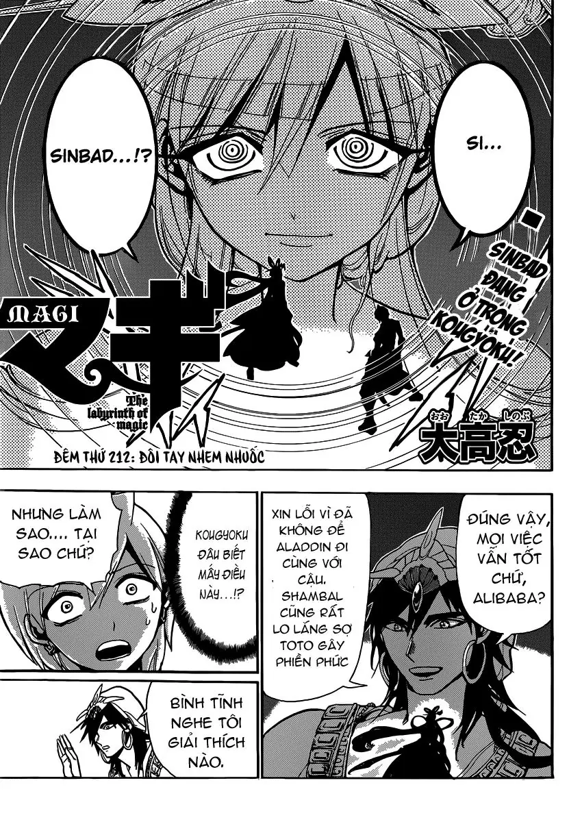 Magi: Bậc Thầy Pháp Thuật Chapter 212 - Trang 4