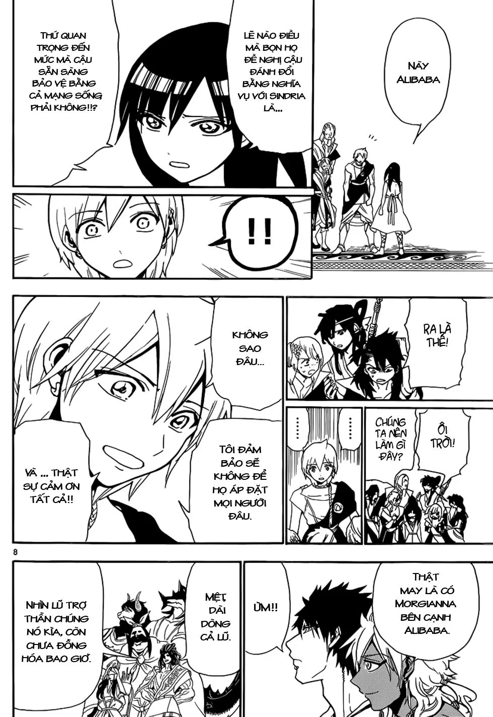 Magi: Bậc Thầy Pháp Thuật Chapter 213 - Trang 11