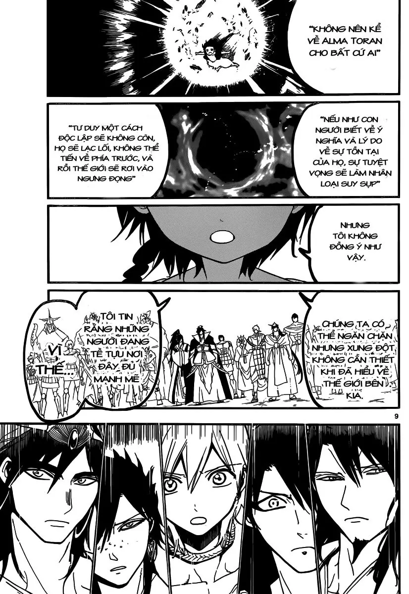 Magi: Bậc Thầy Pháp Thuật Chapter 214 - Trang 11