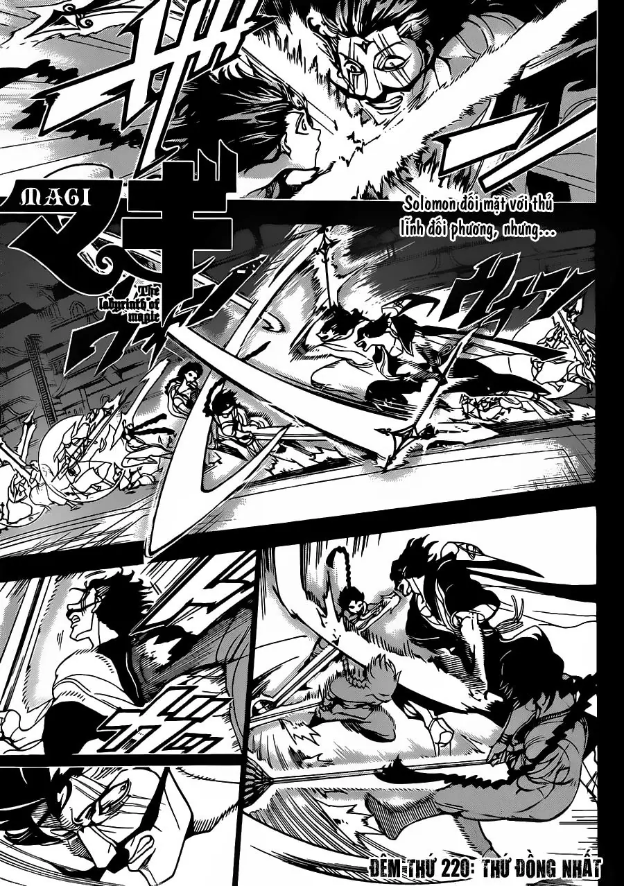 Magi: Bậc Thầy Pháp Thuật Chapter 220 - Trang 4