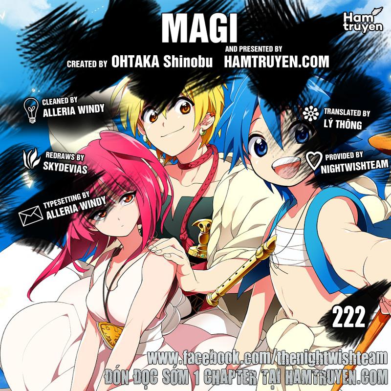 Magi: Bậc Thầy Pháp Thuật Chapter 222 - Trang 3
