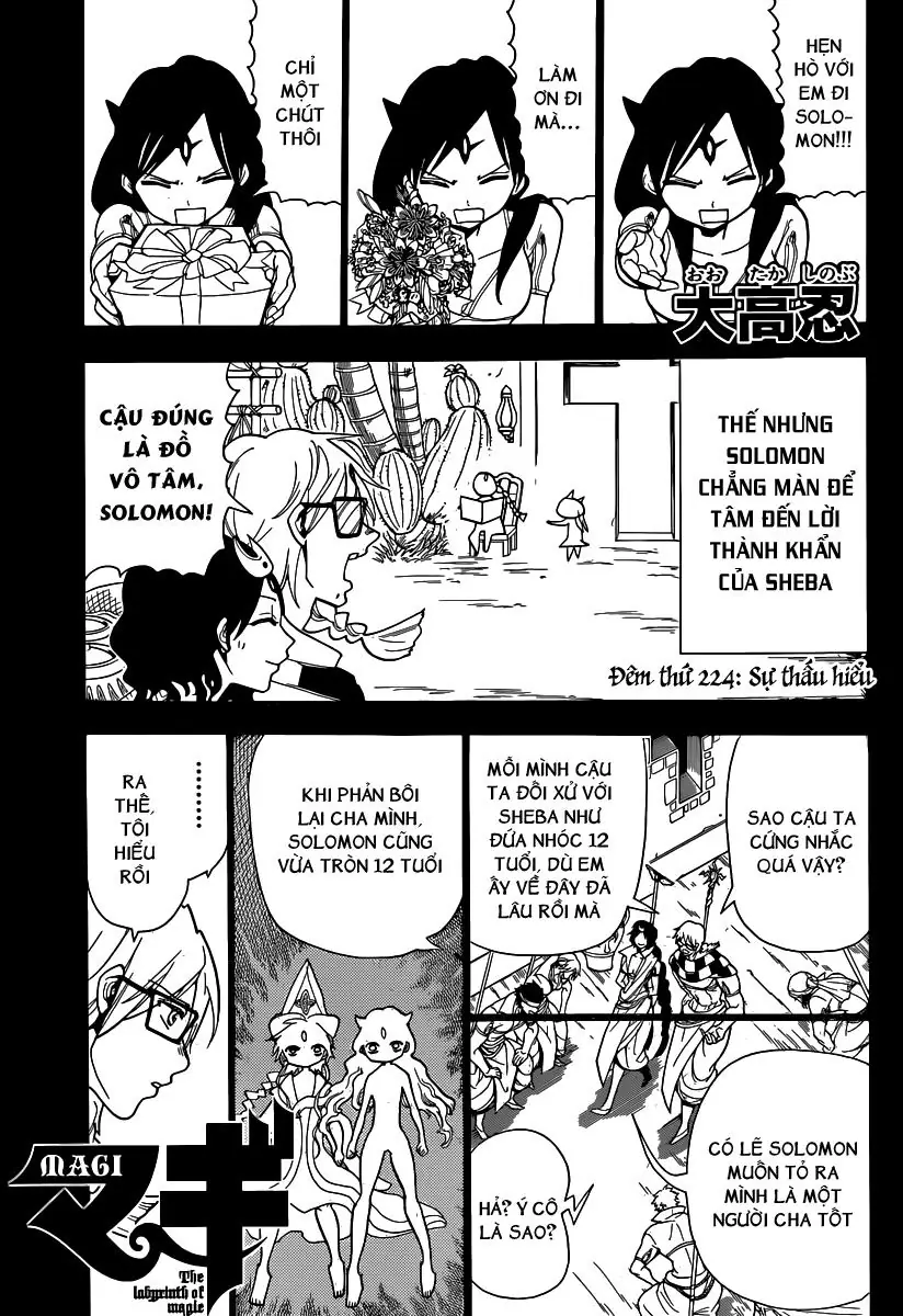Magi: Bậc Thầy Pháp Thuật Chapter 224 - Trang 6