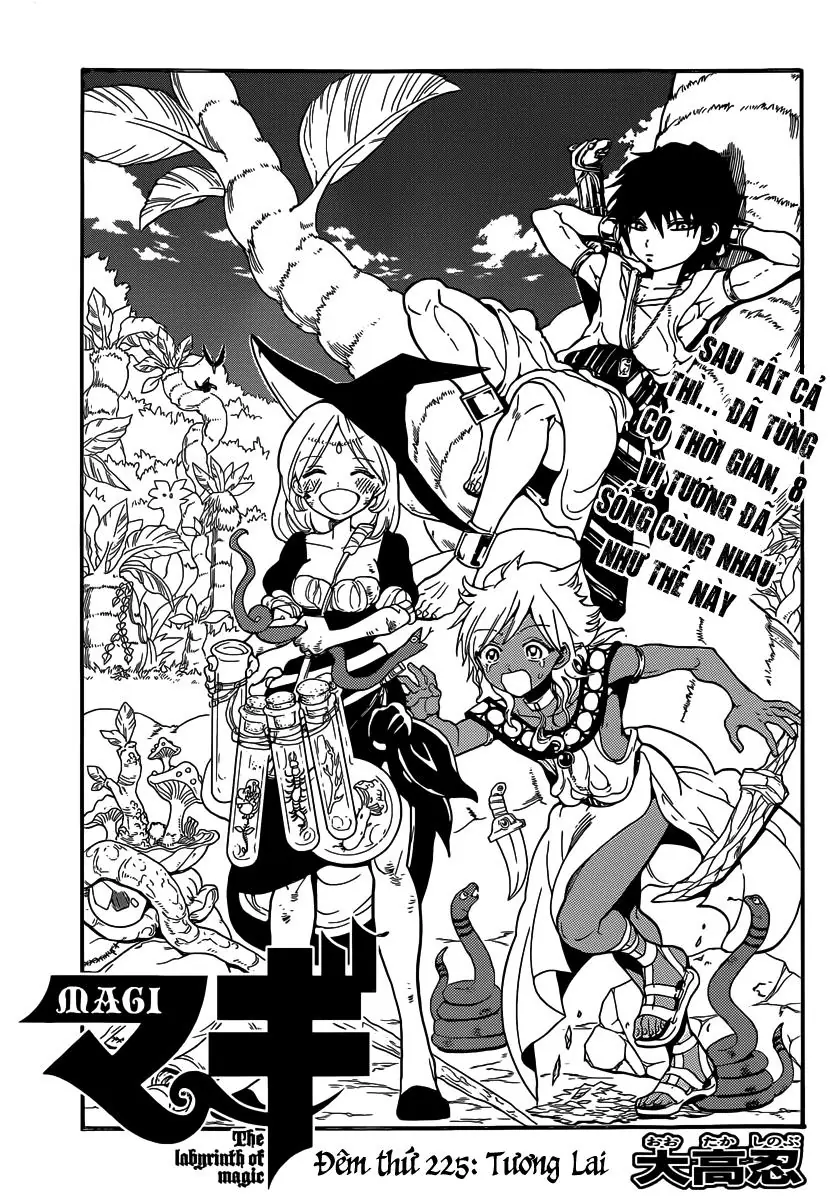 Magi: Bậc Thầy Pháp Thuật Chapter 225 - Trang 7