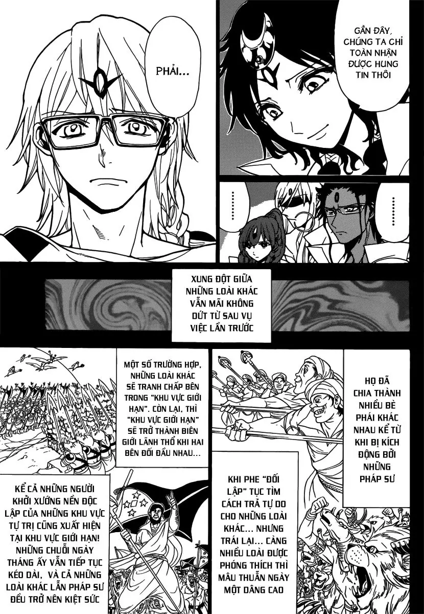 Magi: Bậc Thầy Pháp Thuật Chapter 225 - Trang 9