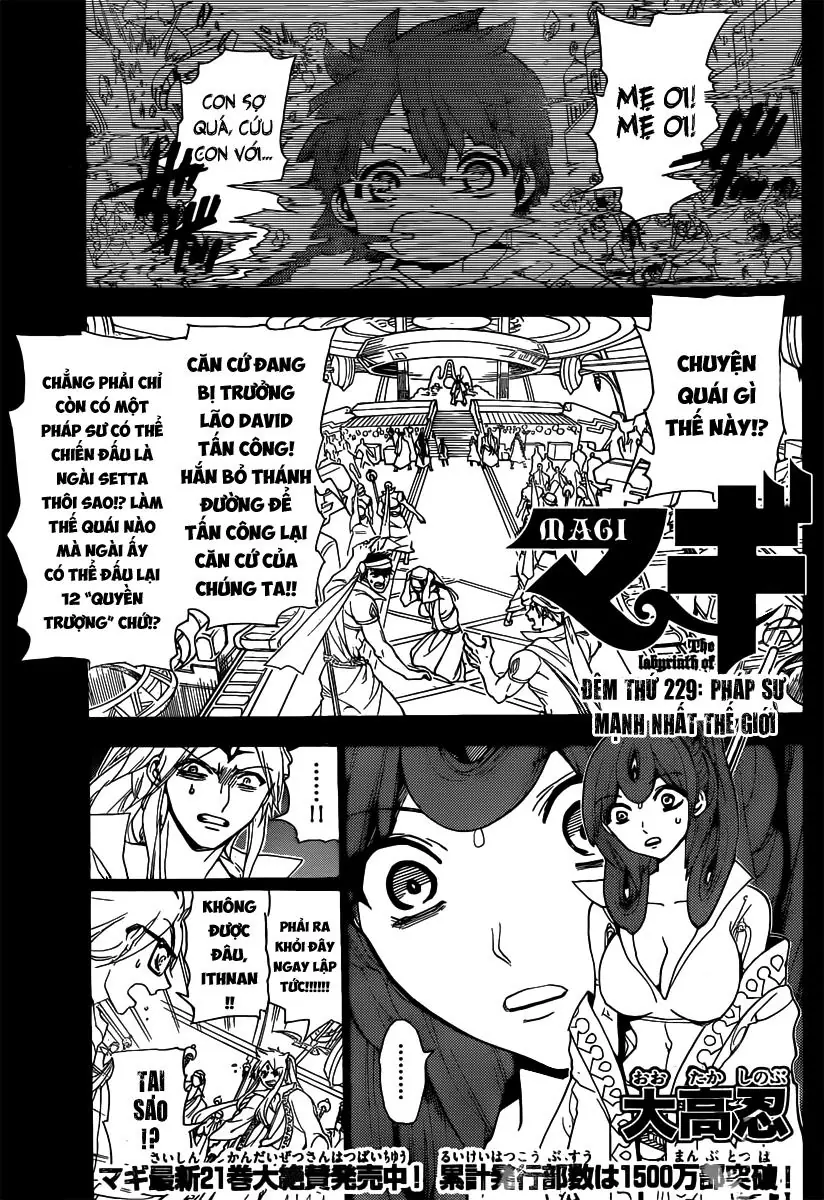 Magi: Bậc Thầy Pháp Thuật Chapter 229 - Trang 3