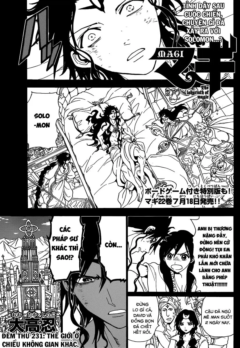 Magi: Bậc Thầy Pháp Thuật Chapter 231 - Trang 7
