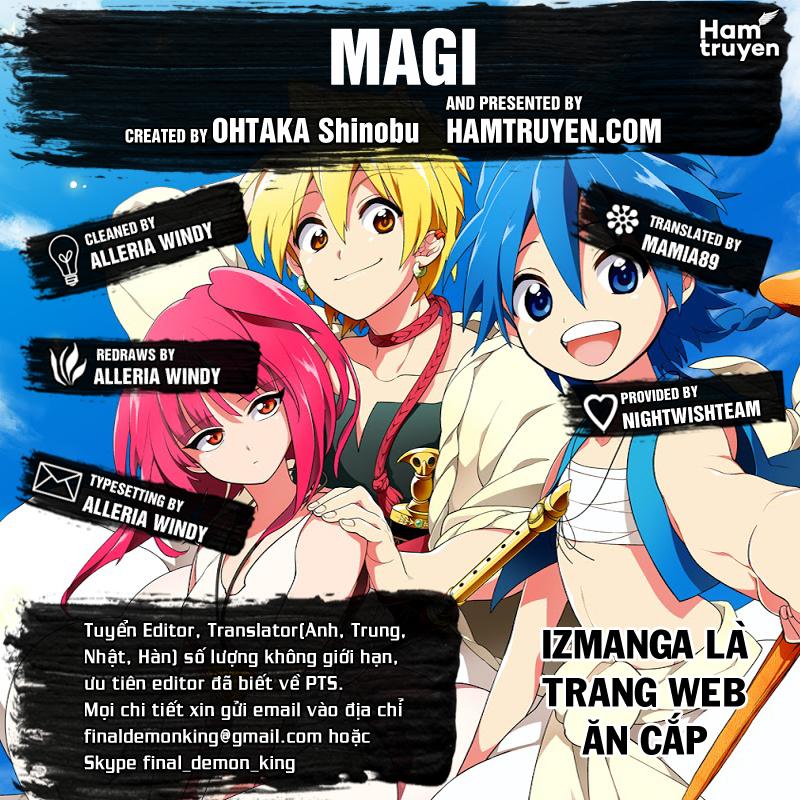 Magi: Bậc Thầy Pháp Thuật Chapter 236 - Trang 3