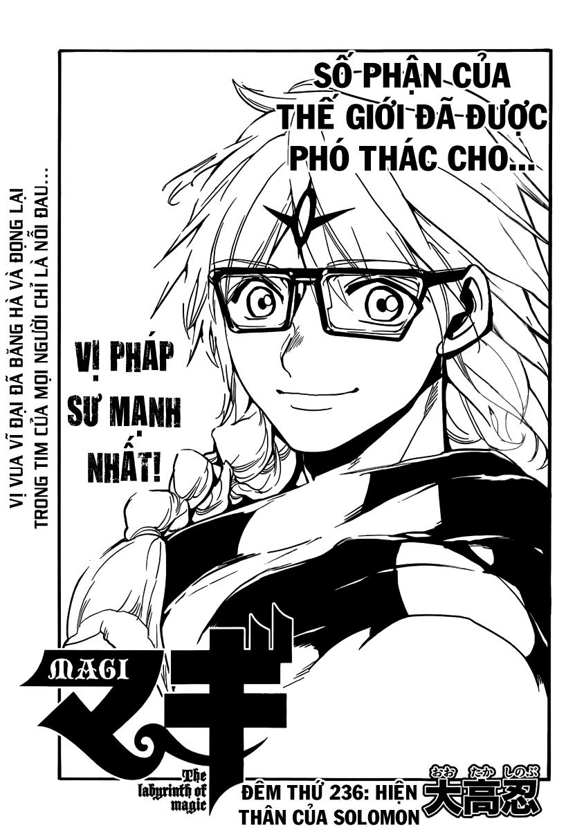 Magi: Bậc Thầy Pháp Thuật Chapter 236 - Trang 5