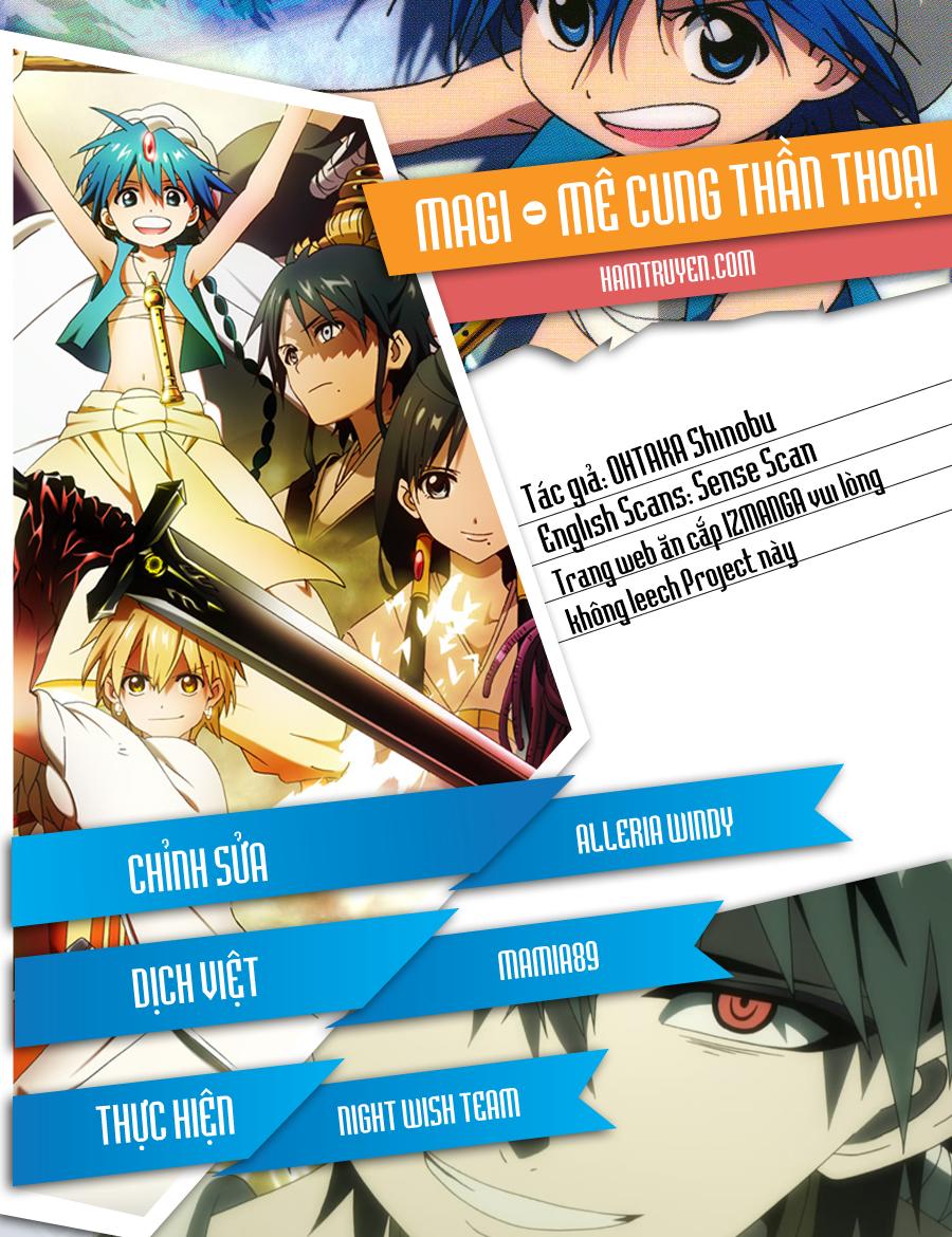 Magi: Bậc Thầy Pháp Thuật Chapter 237 - Trang 3