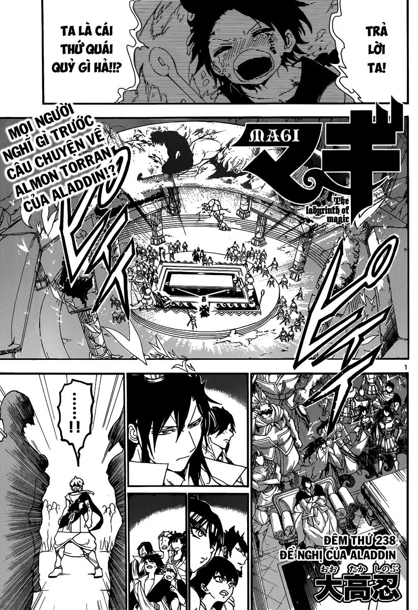 Magi: Bậc Thầy Pháp Thuật Chapter 238 - Trang 5