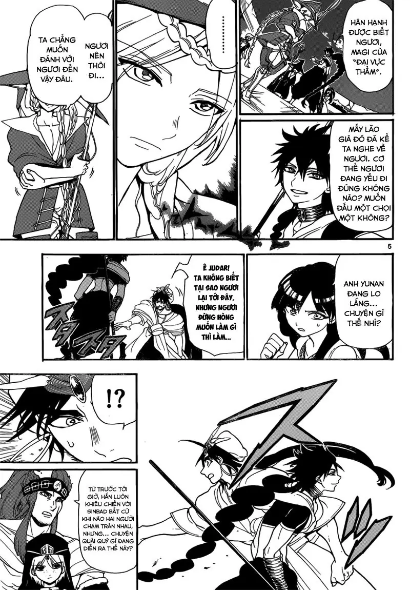 Magi: Bậc Thầy Pháp Thuật Chapter 240 - Trang 9