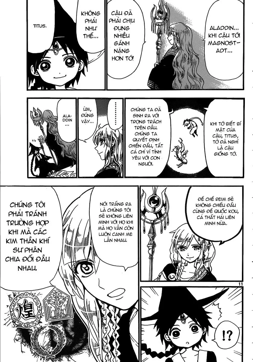 Magi: Bậc Thầy Pháp Thuật Chapter 241 - Trang 12