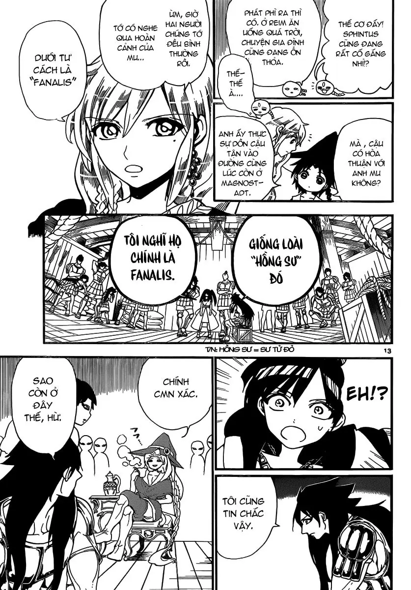 Magi: Bậc Thầy Pháp Thuật Chapter 241 - Trang 14