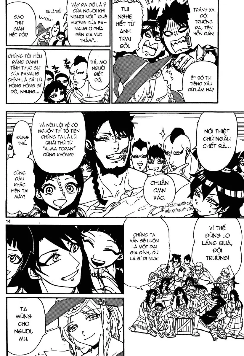 Magi: Bậc Thầy Pháp Thuật Chapter 241 - Trang 15