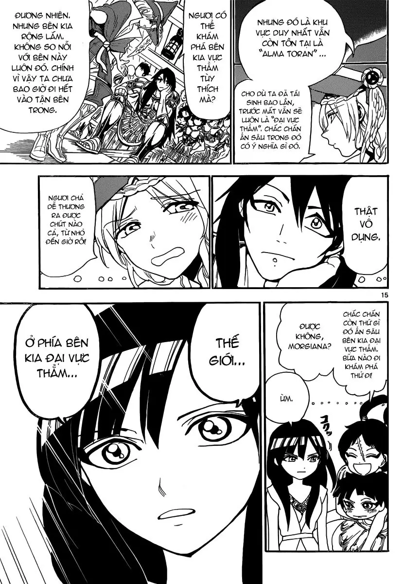 Magi: Bậc Thầy Pháp Thuật Chapter 241 - Trang 16