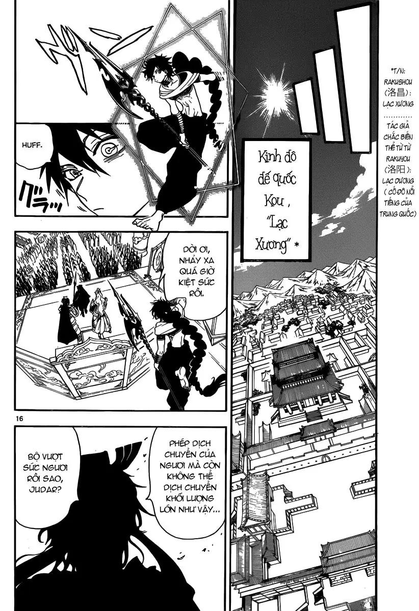 Magi: Bậc Thầy Pháp Thuật Chapter 241 - Trang 17