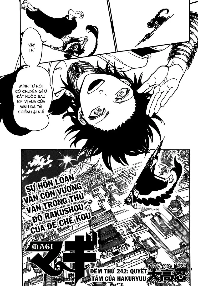 Magi: Bậc Thầy Pháp Thuật Chapter 242 - Trang 4