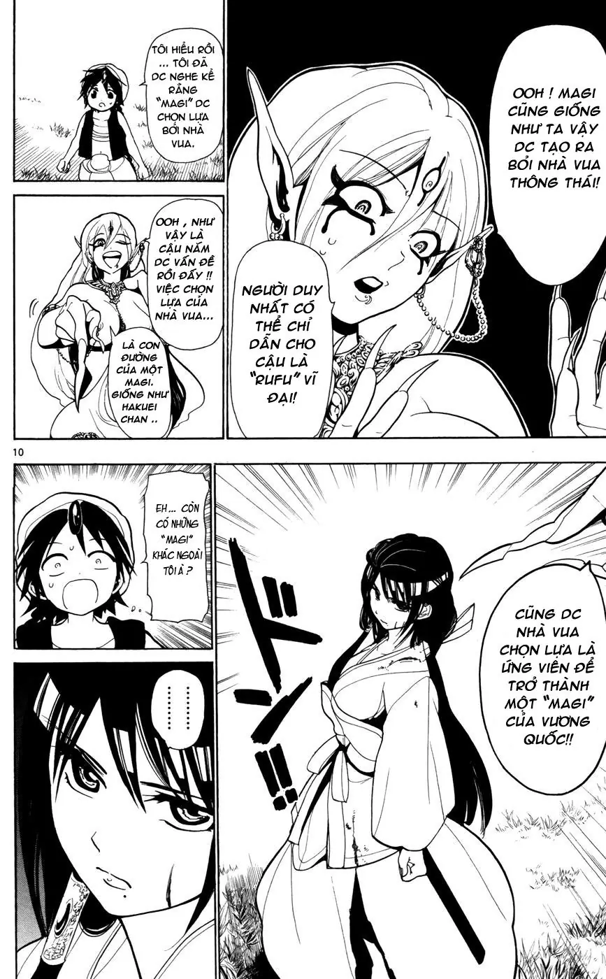Magi: Bậc Thầy Pháp Thuật Chapter 25 - Trang 10