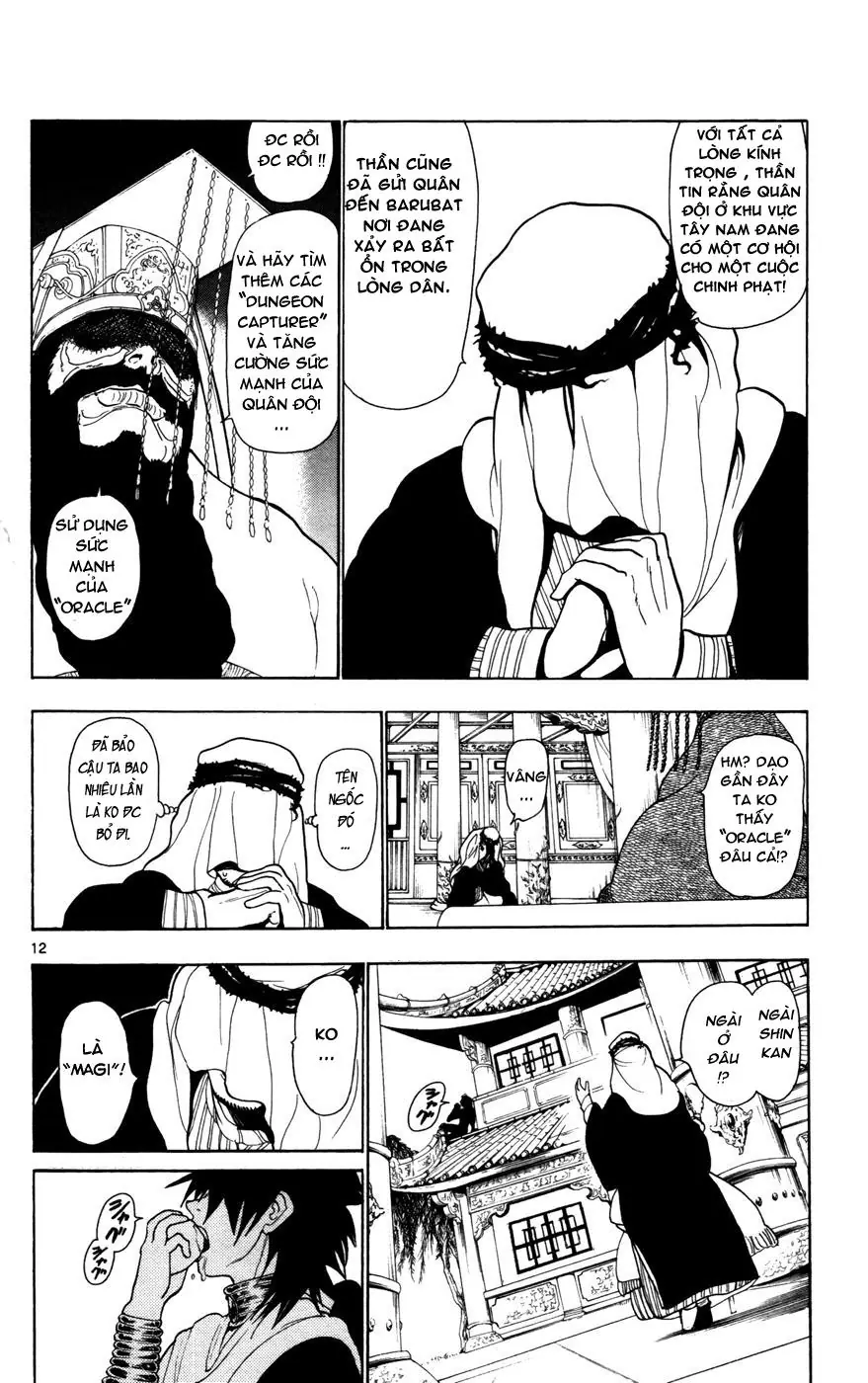 Magi: Bậc Thầy Pháp Thuật Chapter 25 - Trang 12