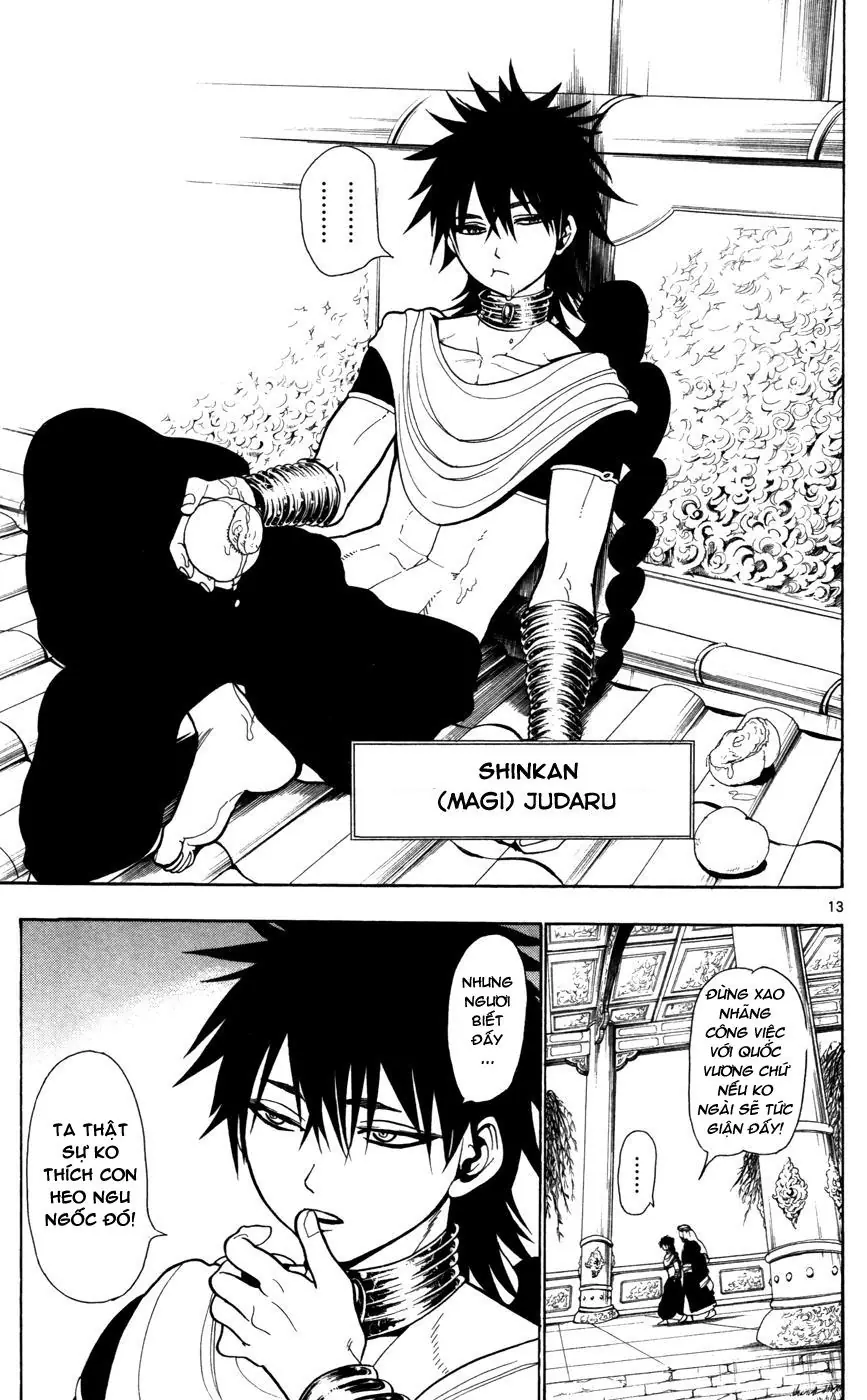 Magi: Bậc Thầy Pháp Thuật Chapter 25 - Trang 13