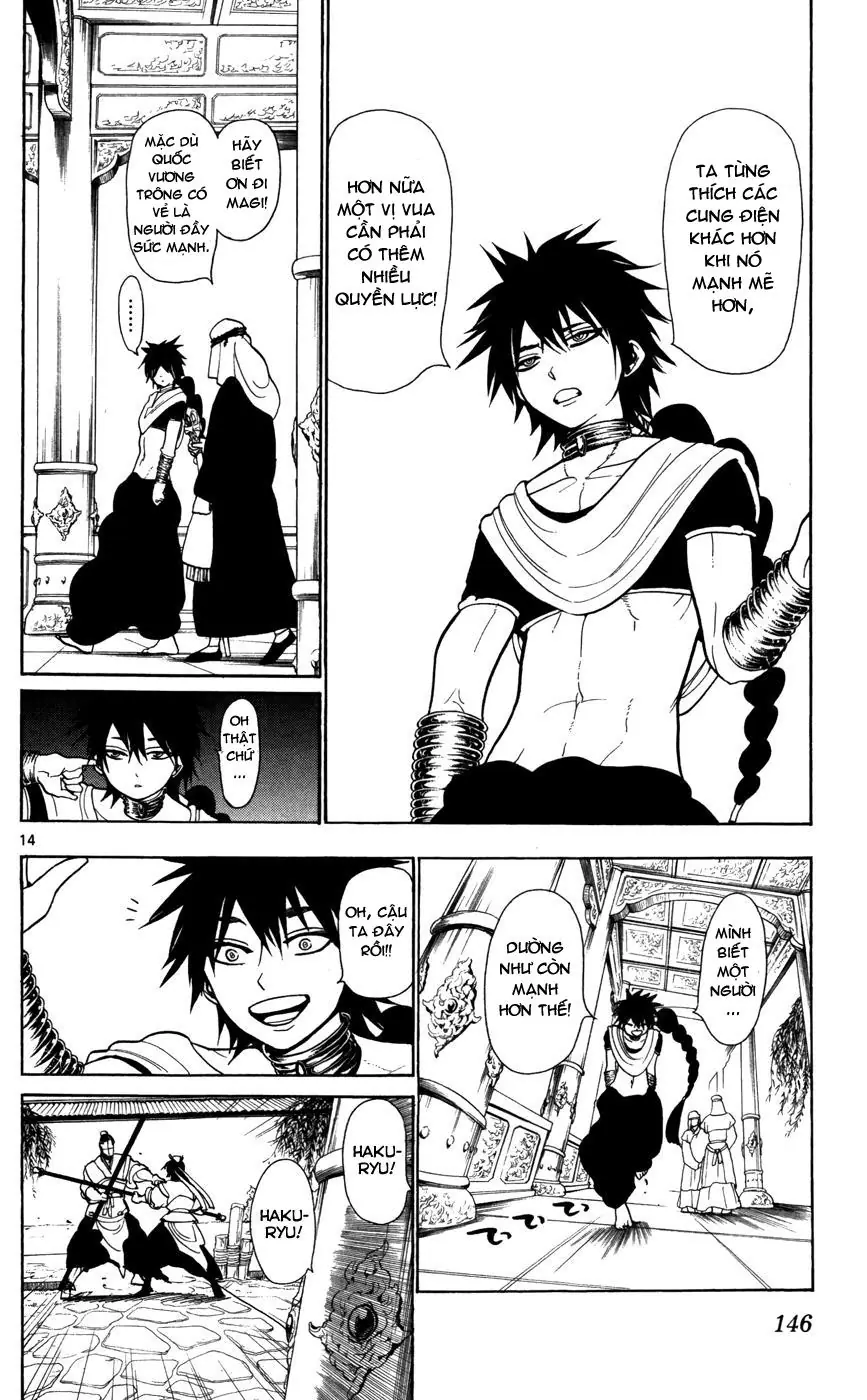 Magi: Bậc Thầy Pháp Thuật Chapter 25 - Trang 14