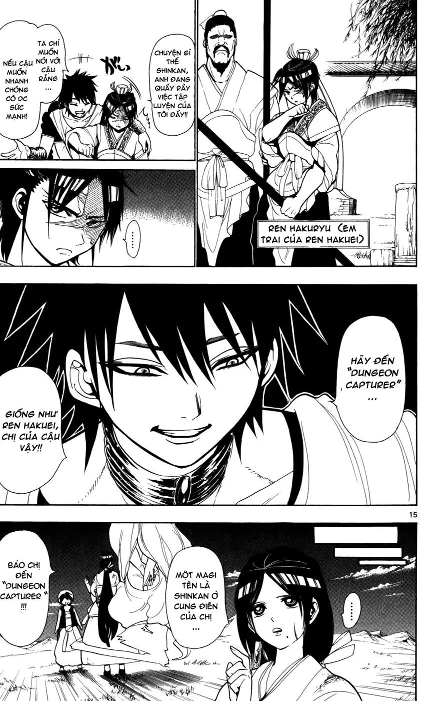 Magi: Bậc Thầy Pháp Thuật Chapter 25 - Trang 15