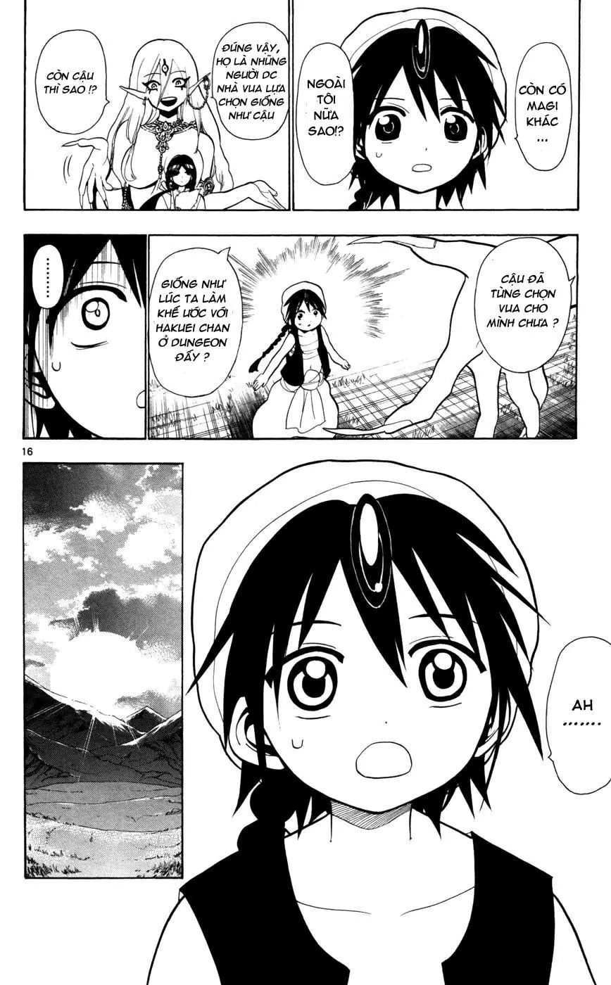Magi: Bậc Thầy Pháp Thuật Chapter 25 - Trang 16