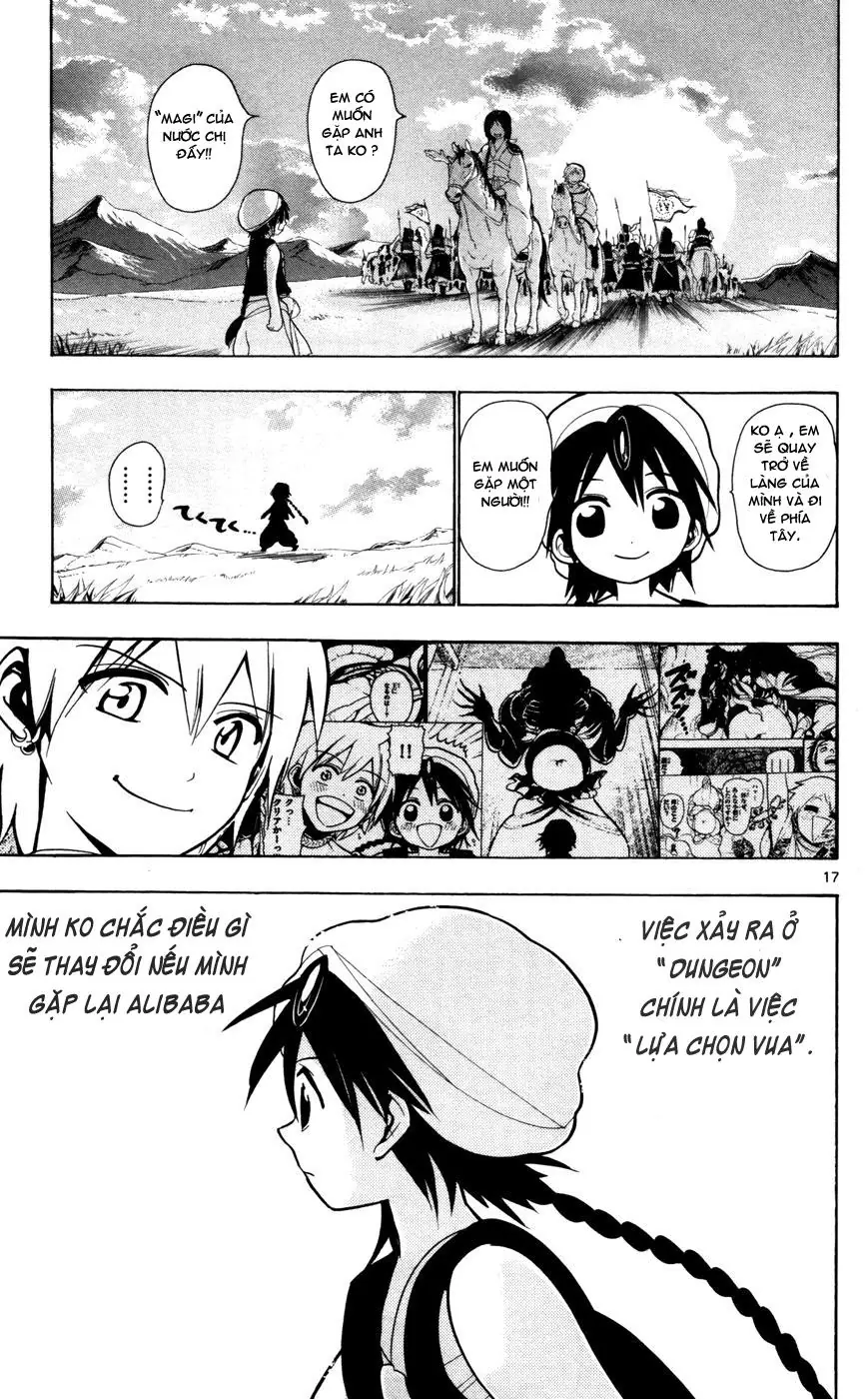 Magi: Bậc Thầy Pháp Thuật Chapter 25 - Trang 17