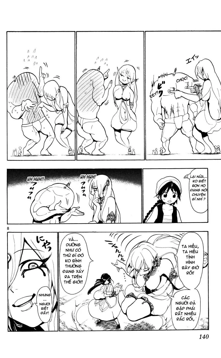 Magi: Bậc Thầy Pháp Thuật Chapter 25 - Trang 8