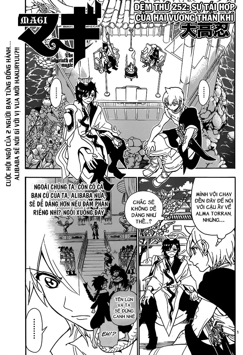 Magi: Bậc Thầy Pháp Thuật Chapter 252 - Trang 3