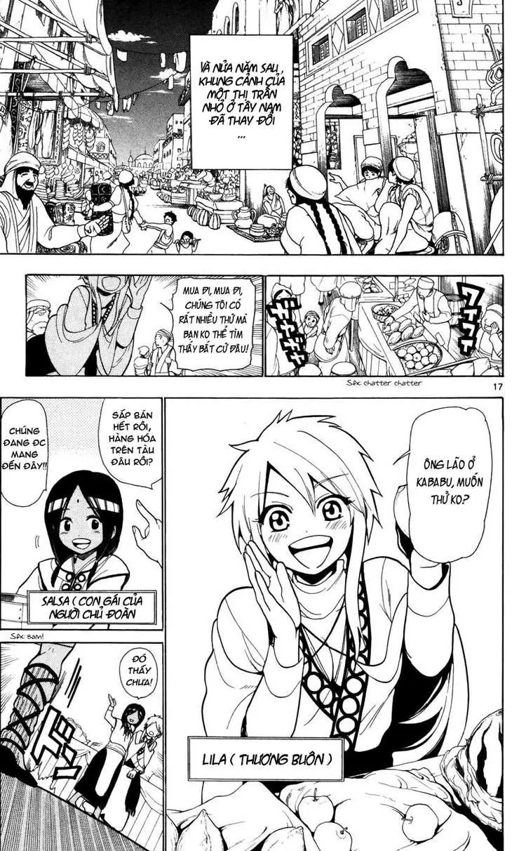 Magi: Bậc Thầy Pháp Thuật Chapter 26 - Trang 17
