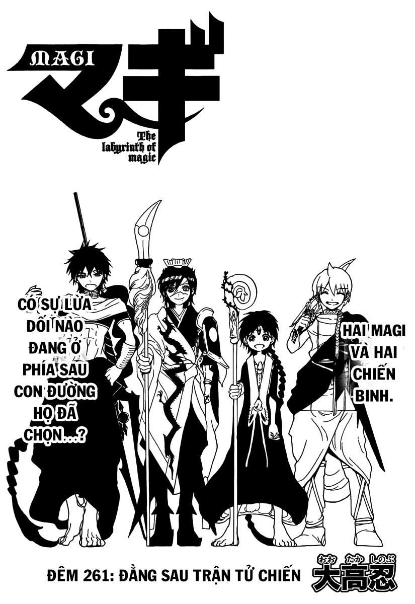 Magi: Bậc Thầy Pháp Thuật Chapter 261 - Trang 5