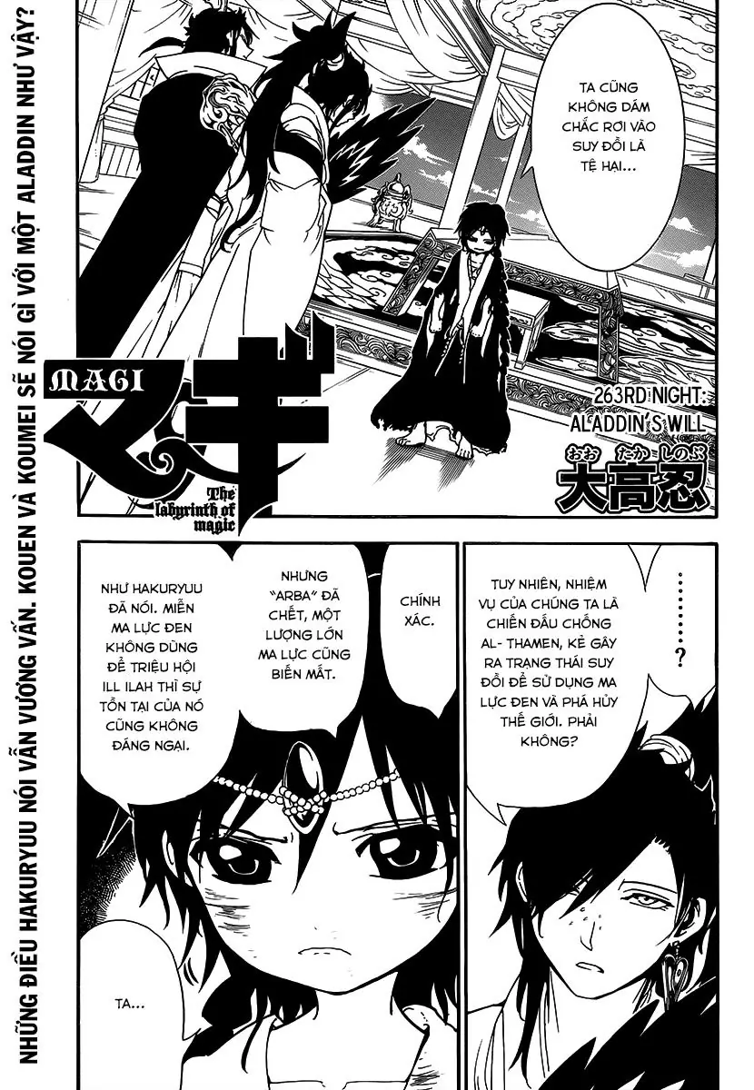 Magi: Bậc Thầy Pháp Thuật Chapter 263 - Trang 4