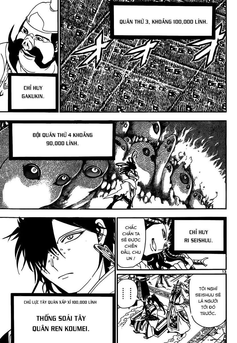 Magi: Bậc Thầy Pháp Thuật Chapter 268 - Trang 14
