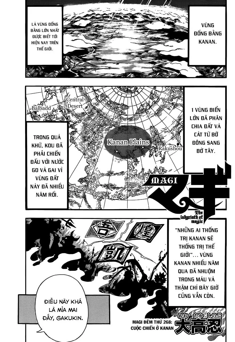 Magi: Bậc Thầy Pháp Thuật Chapter 268 - Trang 3