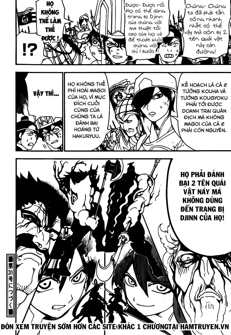Magi: Bậc Thầy Pháp Thuật Chapter 271 - Trang 18